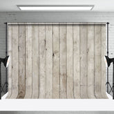 Lofaris Rustic Natural Gray Wooden Wall Panel Gaps Backdrop